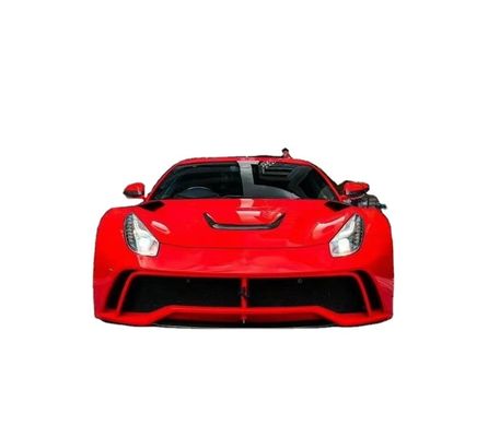 フェラーリ F12 カーボンファイバー ワイドボディキット F12 アップグレード NOtc N-Largos スタイルのバックバンパー カーボンファイバー ワイドボディキット