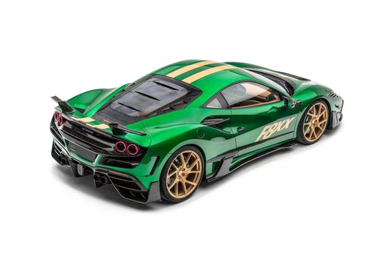 フェラーリ F8 カーボンファイバー ボディキット F8 アップグレード MSY スタイル フロントとリア バンパー スポイラー フード ボディキット