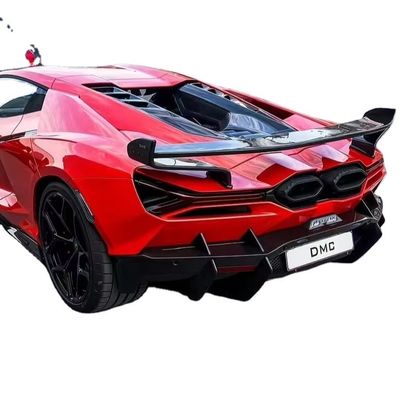レブエルト・ランボルギーニ ボディキット DMCスタイル レッドカーボンファイバー スポイラー翼