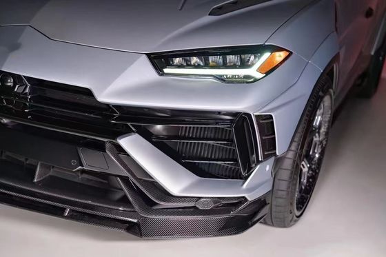 URUS カーボンボディキット ヴァーススタイル カーボンファイバー フロント リップディフューザー スポイラー ワイドボディキット