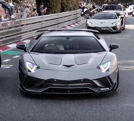 LP700 LP720 ランボルギーニ ボディキット 空気吸入 カーボンファイバー ワイドボディ キット フード エンジンカバー