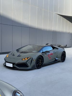フラカンLP580 610 カーボンファイバーボディキット EVO フロントバンパーホイールアーチを交換