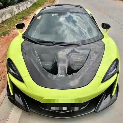 マクラーレン 570S 540C 650S 600LT 高品質の炭素繊維 改良されたP1スタイル ドライカーボン繊維 フード フード