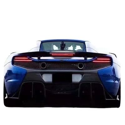 マクラーレン MP4-12C 625C 650S カーボンファイバーボディキットアップグレード 675LT スタイルのサイドスカート バックディフューザー
