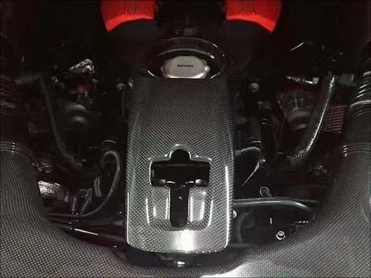 488 フェラーリ ボディキット ドライ カーボンファイバー エンジンシールド OEM カーボンファイバー オイルキャップ