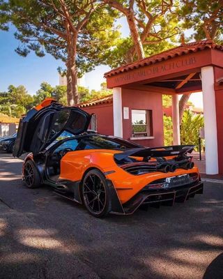 マクラーレン720向け ドライカーボンファイバー カーボンファイバー ボディキット720 改良されたMSYスタイル フロントとリア バンパー スポイラー フード