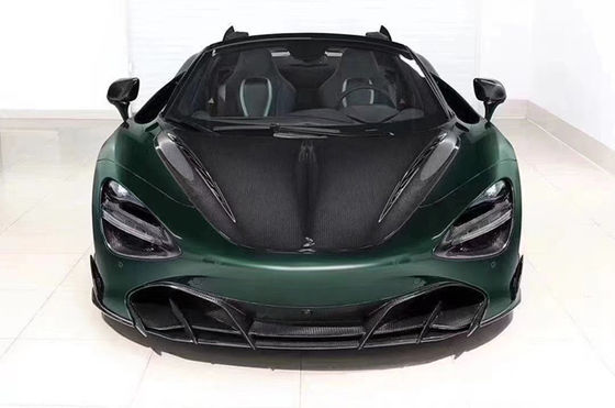 マクラーレン 720S カーボンファイバーフード 720S 改良されたトップスタイル カーボンファイバーフード エンジンカバー