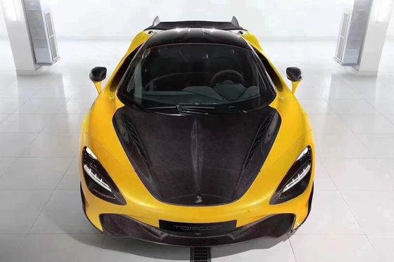 マクラーレン 720S カーボンファイバーフード 720S 改良されたトップスタイル カーボンファイバーフード エンジンカバー