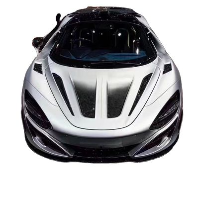 マクラーレン720向け ドライカーボンファイバーボディキット 720 改良されたMSYスタイル カーボンファイバー フロントとリア バンパー スポイラー ワイドボディキット