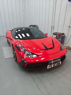 フェアレディ458 ボディキットSPスタイル カーボンファイバー フロント・アンド・リア バンパー スポイラー フード 2010-2014