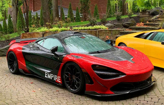 マクラーレン 720s カーボンファイバーボディキット 720s 改良されたVORSスタイル カーボンファイバーフェンダーガードボディキット