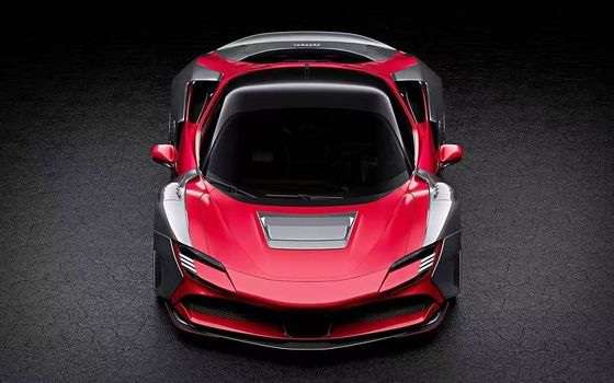 SF90 フェラーリ カーボン ボディ キット 2021 ワイドボディ キット ZE スタイル 輪弧
