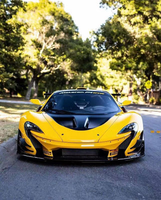 マクラーレン P1 ボディキット P1 アップグレードされた GTR スタイル フロントとリア バンパー スポイラー カーボンファイバー ボディキット