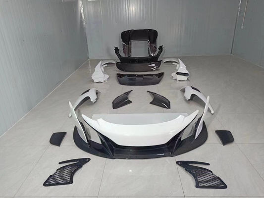 カーフロントバンパー マクラレン Mp4 12C 625c 650S 675LT スタイルボディキットにアップグレードする炭素部品