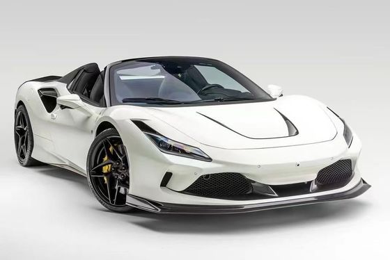 F8 フェラーリ カーボン カーボディ キット VOS スタイル PP カーボン 繊維 リップ スポイラー フード カーボディ キット