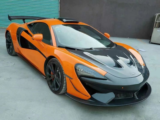 マクラーレン 540C 570S ボディキット 540C 570S GT4スタイルのアップグレード フロントバンパースポイラーサイドスカート 540C 570S ボディキット