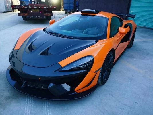 マクラーレン 540C 570S ボディキット 540C 570S GT4スタイルのアップグレード フロントバンパースポイラーサイドスカート 540C 570S ボディキット