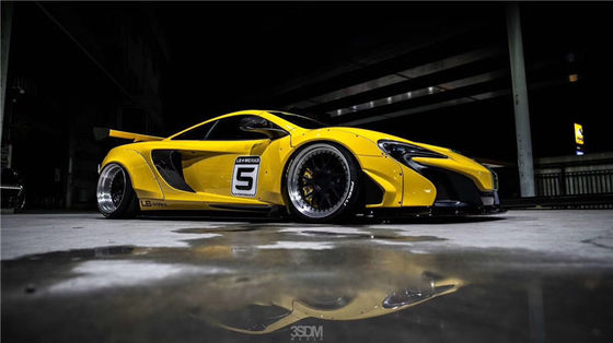 マクラーレン 650S 625c ワイドボディキット 650S 625c LB スタイル フロントとリア バンパー スポイラー ワイドボディキットをアップグレード