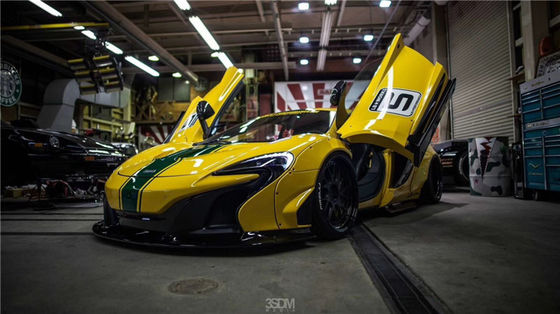 マクラーレン 650S 625c ワイドボディキット 650S 625c LB スタイル フロントとリア バンパー スポイラー ワイドボディキットをアップグレード