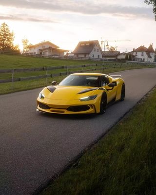 296 フェラーリ ボディキット 2021 2022 車輪アーチ フロント・アンド・リア バンパー スポイラー