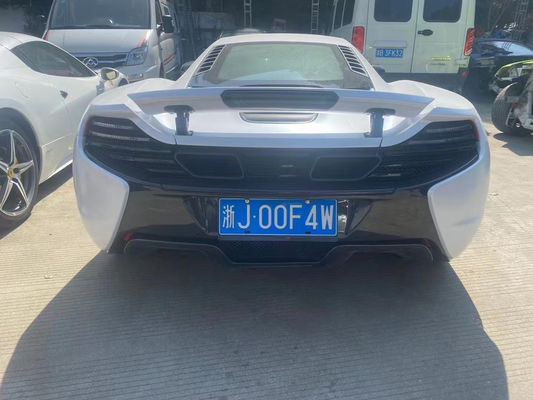 マクラーレン MP4-12C ボディキット MP4-12C 650S スタイルのフロントとリア バンパースポイラー フードヘッドライト