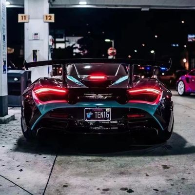720S マクラレン ボディキット 1016 スタイル ドライ カーボンファイバー テイル ボディキット