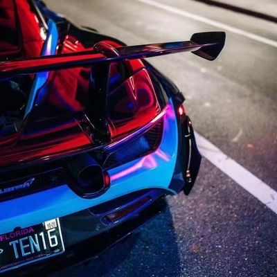 720S マクラレン ボディキット 1016 スタイル ドライ カーボンファイバー テイル ボディキット