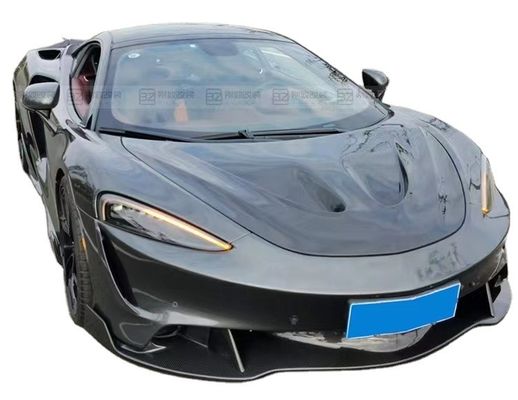 プラスチックブラック マクラーレン GT ボディキット バンパー スポイラー サイドスカート フード
