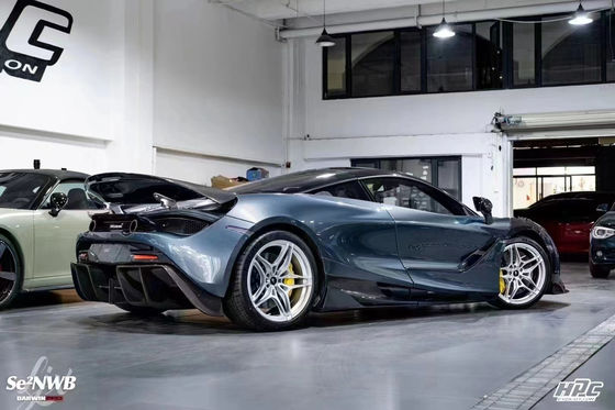 720s マクラレン ボディキット ブラックセール スタイルの フロント バンパー スポイラー リップ フード フェンダー
