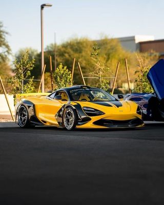 720s マクラレン ボディキット カーボンファイバー ワイドボディ ZEスタイル フロント・アンド・リア・バンパー