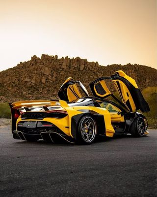 720s マクラレン ボディキット カーボンファイバー ワイドボディ ZEスタイル フロント・アンド・リア・バンパー