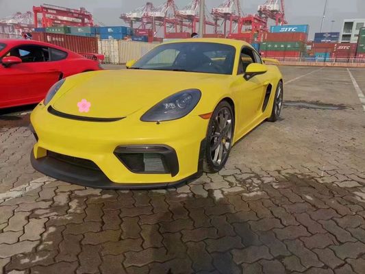 PPプラスチック素材 718 ボックススター ボディキット 718 GT4 スタイルのアップグレード フロントとバック バンパー スポイラー