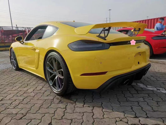 PPプラスチック素材 718 ボックススター ボディキット 718 GT4 スタイルのアップグレード フロントとバック バンパー スポイラー