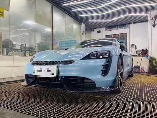ポルシェ・タイカン カーボンファイバー・ボディ・キット 自動車部品 タイカン アップグレード MSY スタイル フロント・ショベル・ディフューザー スポイラー・ボディ・キット