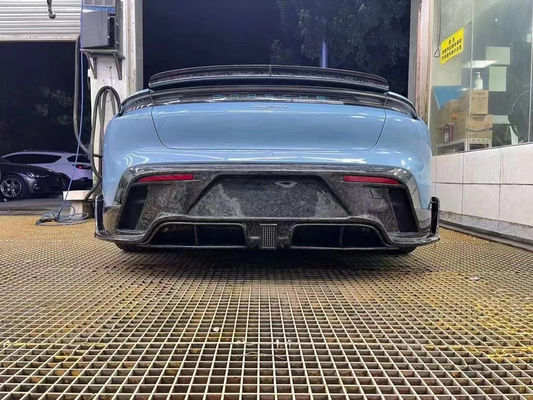 ポルシェ・タイカン カーボンファイバー・ボディ・キット 自動車部品 タイカン アップグレード MSY スタイル フロント・ショベル・ディフューザー スポイラー・ボディ・キット
