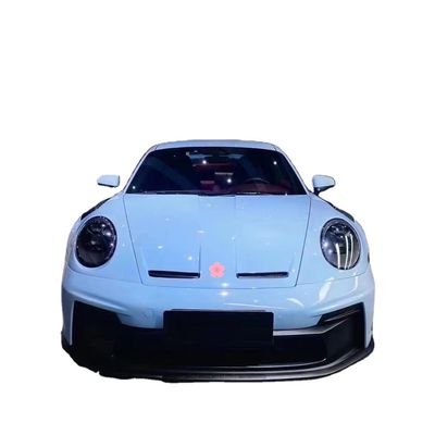 ポルシェ 911 992 カーソリーキット 992 GT3 スタイルのアップグレードされた炭素繊維 フロントとバック バンパー スポイラー フード カーソリーキット