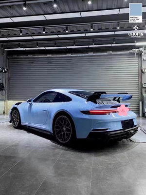 ポルシェ 911 992 カーソリーキット 992 GT3 スタイルのアップグレードされた炭素繊維 フロントとバック バンパー スポイラー フード カーソリーキット