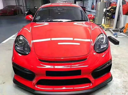 商品はホットケーキのように売る 987ケイマンボディキット GT4スタイル フロントとリア バンパースポイラー 2006-2012