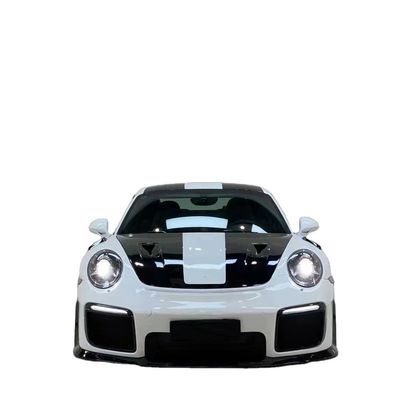 2022 新製品 911 991.2 GT2RS ボディキット ポルシェ 911 フロントとリア バンパー カーボンファイバーカバー スポイラー 2016-2018