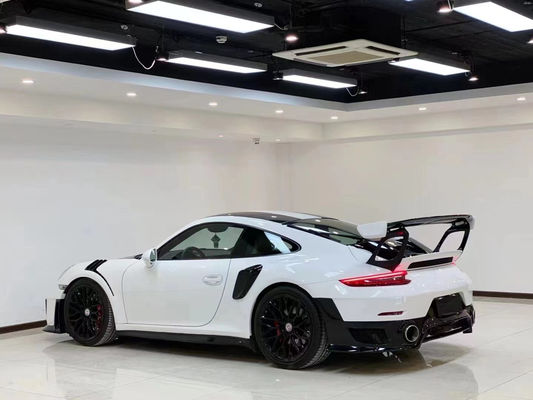 2022 新製品 911 991.2 GT2RS ボディキット ポルシェ 911 フロントとリア バンパー カーボンファイバーカバー スポイラー 2016-2018