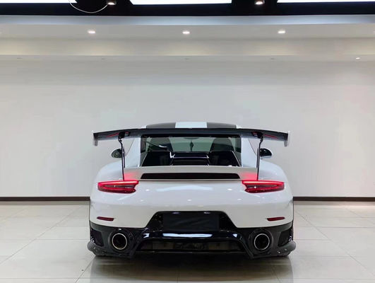 2022 新製品 911 991.2 GT2RS ボディキット ポルシェ 911 フロントとリア バンパー カーボンファイバーカバー スポイラー 2016-2018