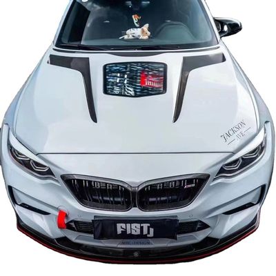IMPスタイル カーボンファイバー フード BMW M2 2シリーズ F22 F87 カーボンファイバー エンジンカバー エンジンハッチカバー