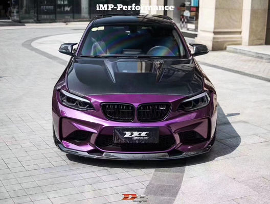 IMPスタイル カーボンファイバー フード BMW M2 2シリーズ F22 F87 カーボンファイバー エンジンカバー エンジンハッチカバー
