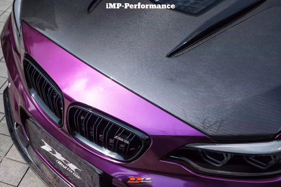 IMPスタイル カーボンファイバー フード BMW M2 2シリーズ F22 F87 カーボンファイバー エンジンカバー エンジンハッチカバー