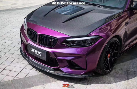 IMPスタイル カーボンファイバー フード BMW M2 2シリーズ F22 F87 カーボンファイバー エンジンカバー エンジンハッチカバー