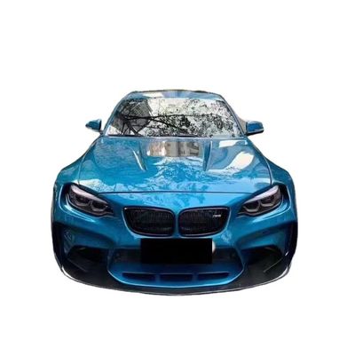 BMW F22 F87 2シリーズ M2 ボディキット M2 M235 アップグレード IMP スタイル フロントとリア バンパースポイラー ワイド ボディキ