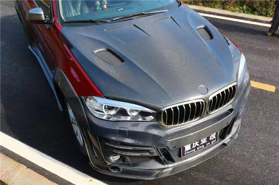 BMW X5 X6 F15 F16 カーボンファイバーフード カーボンファイバーフード X5 X6 カーボンファイバーカバー