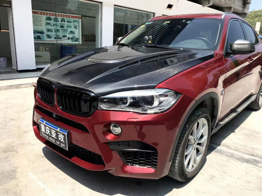 BMW X5 X6 F15 F16 カーボンファイバーフード カーボンファイバーフード X5 X6 カーボンファイバーカバー