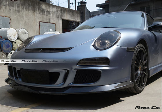 ポルシェ997 911 カーディキットモデル 2005-2012 911 アップグレード GT3 フロントとリアバー スポイラー