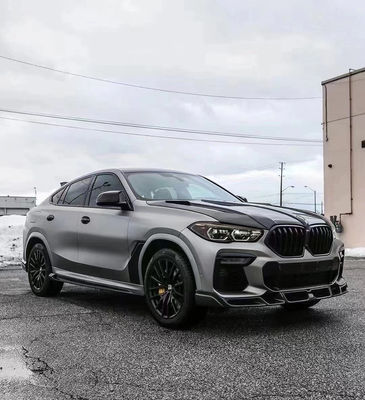 ホットセール G06 X6 カーボンファイバー ボディキット Forbmw X6 カーボンファイバー フロントショベル 後部ディフューザー スポイラーカバー